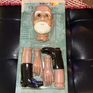 Syndee's Crafts Vintage Old World Santa 1995 Doll Kit